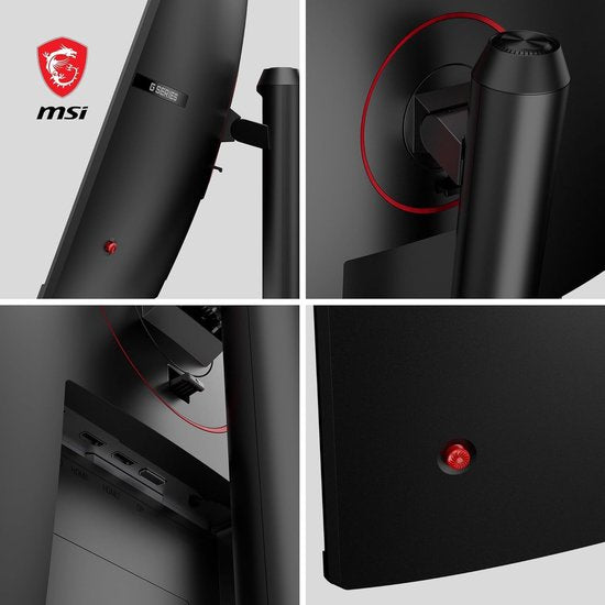 MSI G32CQ5P - QHD Curved Gaming Monitor - 170hz - 32 inch
